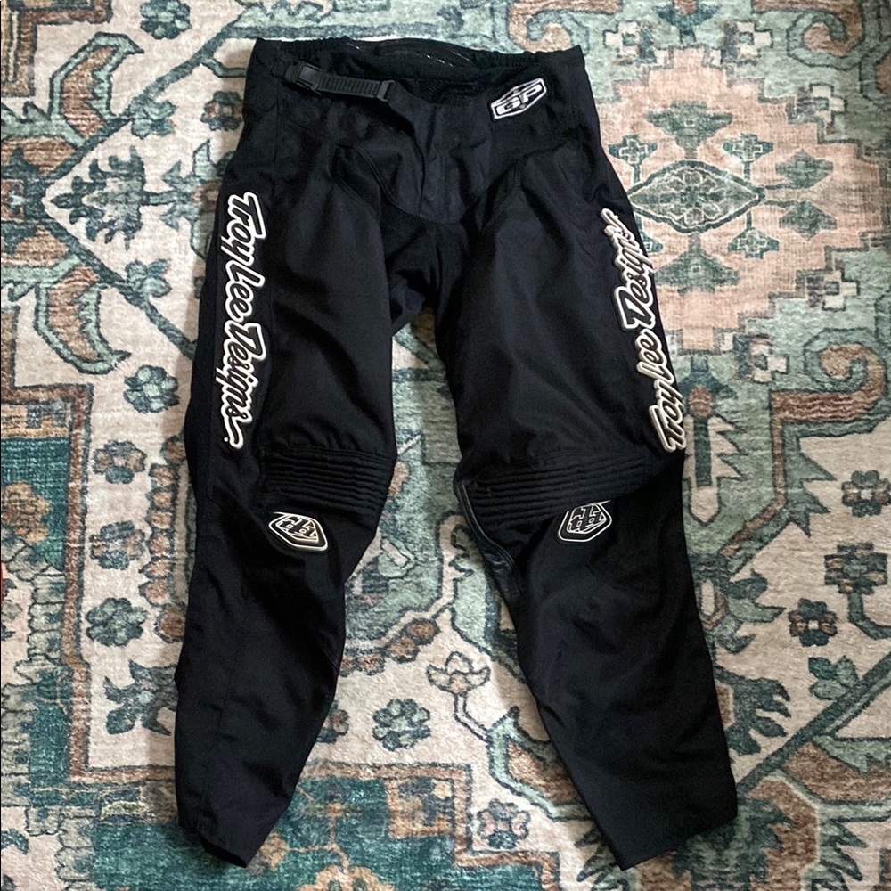 Black Motocross Pants